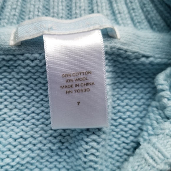 2012 vguc Janie and Jack size 7 shawl sweater - Picture 6 of 14